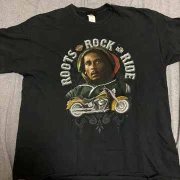 초레어 Harley-Davidson 밥 말리 콜라보 티셔츠