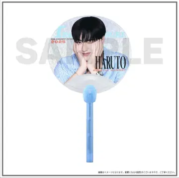 TREASURE 트레저 HARUTO 하루토 빛나는 부채 미개봉 새상품