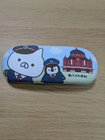 네코펭 비요리 도쿄역 역무원 안경 케이스