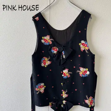 90's PINK HOUSE 핑크하우스 베스트 리본