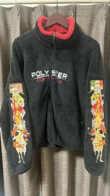 doubletPOLYESTER FLEECE HALF ZIPPULLOVER