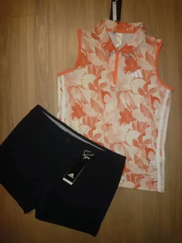 [새상품 XL] adidas 아디다스 골프 상의 & 팬츠 셋업