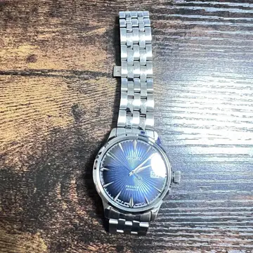 SEIKO 오토매틱 손목시계 블루