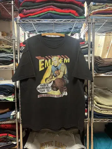 00s EMINEM 앵거 매니지먼트 투어 2002 티셔츠 에미넴