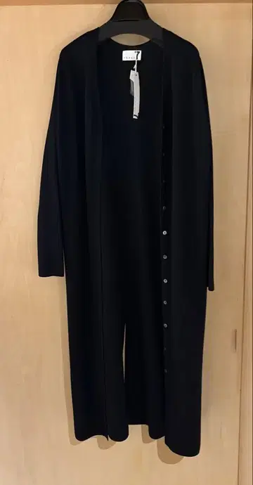 택 포함 새상품 YAMADA 롱 가디건