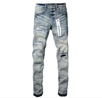 PURPLE BRAND 스키니 데님 블루