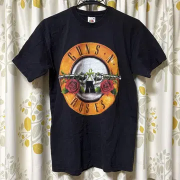 GUNS N' ROSES 티셔츠 FRUITOFTHELOOM 제작