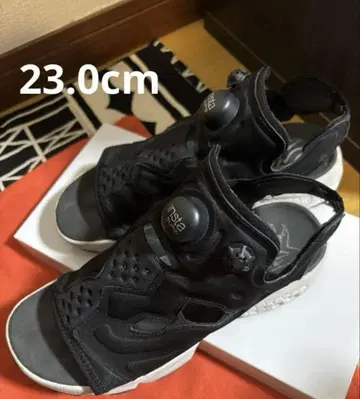 REEBOK 리복 펌프 퓨리 샌들 블랙 23.0cm