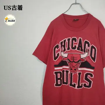 NBA 시카고 불스 티셔츠 USA 빈티지 농구 빨간색 레드 XL