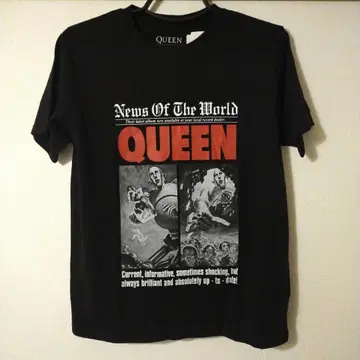미사용 퀸 queen news of the world 티셔츠 L
