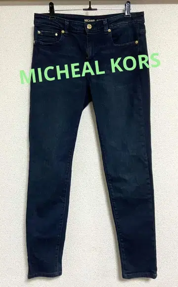 MICHAEL KORS 다크 블루 스키니 데님 사이즈 6