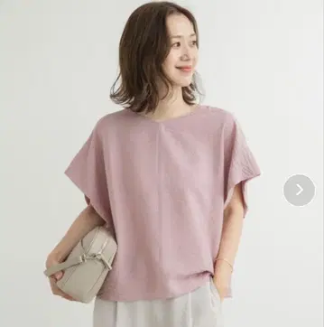 새상품 백 턱 코쿤 블라우스