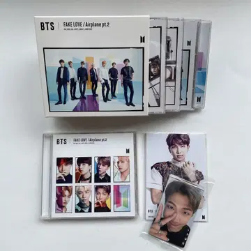 BTS FAKE LOVE Airplane pt.2 5 형태 세트