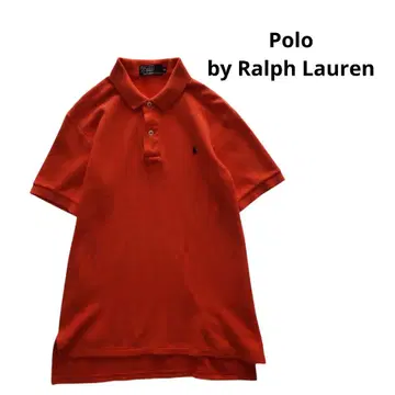 Ralph Lauren 피케 셔츠 반팔 오렌지 M 나이가이제 최애 컬러