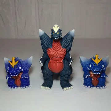 HG 고질라 파트1 EX 스페이스 고질라 손가락 피규어 2color 2개