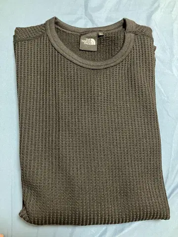 정품 THE NORTH FACE 블랙 리브 스웨터 L