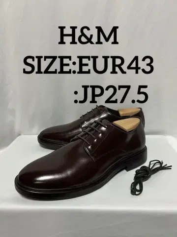 H&M 에이치앤엠 더비 슈즈 플레인토 43