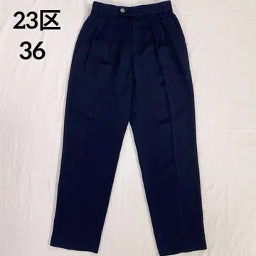 [새상품급] 23구 롱 팬츠 네이비 사이즈 36 S 얇은 소재