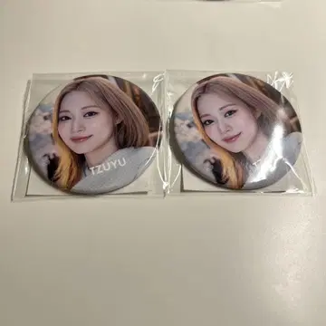 TWICE TZUYU 캔뱃지 2개 세트 쯔위