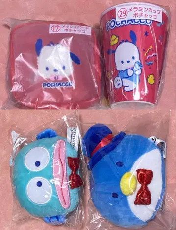 산리오 뽑기 하피단부이 포차코 한교동 턱시도샘