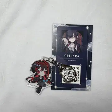 ORIHARA 이치말나인 한정판 아크릴 키링 & 카드