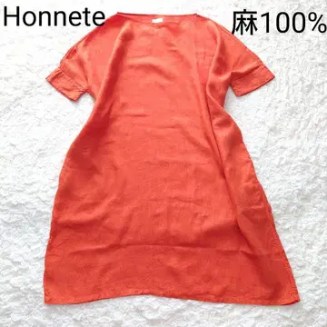 [새상품급] Honnete 오넷 린넨 100% 원피스 비타민 컬러
