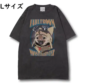 vaultroom AIROU TEE / CHARCOAL L 사이즈