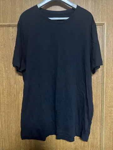 [ XL ] ZARA 블랙 크루넥 티셔츠