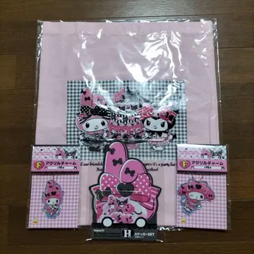 산리오 해피 복권 토트 백참
