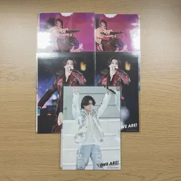 스에자와 세이야 A! group WE ARE! 라이브 사진 5매 세트