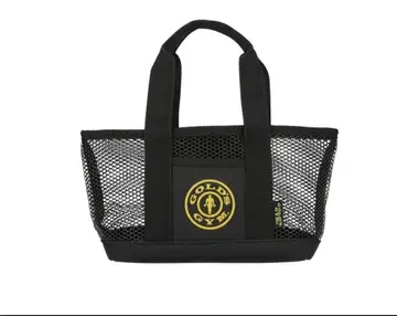 GOLD'S GYM 메쉬 토트백 블랙