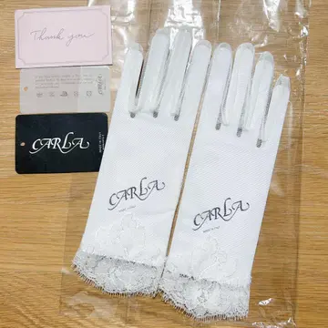 [새상품급] 웨딩 그로브 CARLA 숏 그로브 결혼식용 장갑 레이스