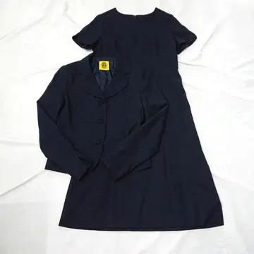 le ruban d'or 네이비 자켓 원피스