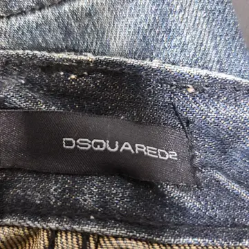 DSQUARED2 디스퀘어드 데미지 데님 사이즈 34