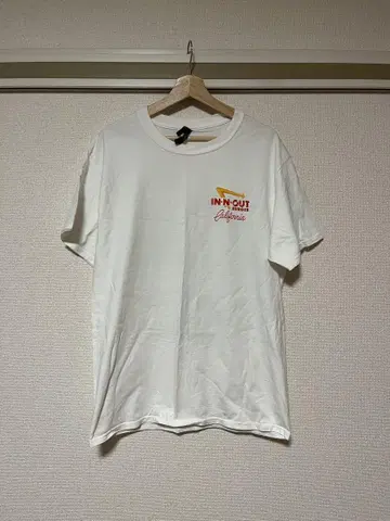IN-N-OUT 티셔츠 화이트