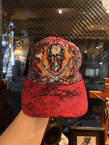 Ed Hardy Christian Audigier 큐빅 캡