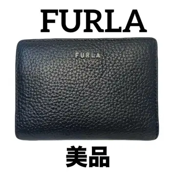 FURLA 블랙 반지갑 수납 가방 포함