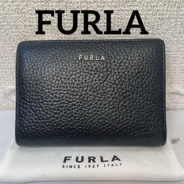 훌라 FURLA 블랙 접이식 지갑 수납 가방 포함
