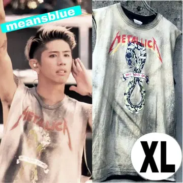 XL 나기사엔 메탈리카 블리치 T-shirt