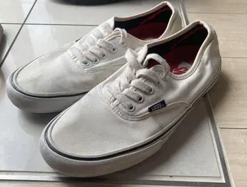 Vans pro 단종 화이트 스니커즈