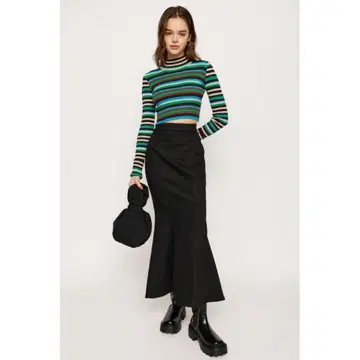 SLY CALL BLACK MERMAID 스커트 머메이드 스커트