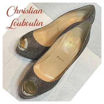 [미사용] Christian Louboutin 오픈토 펌프스