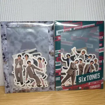 SixTONES 조각 씰