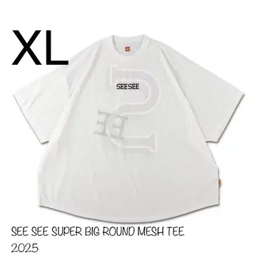 미개봉품 SEE SEE SUPER BIG ROUND MESH TEE XL