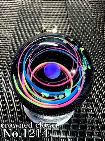 No.1214 우주옥 레진 24mm [ NEON GALAXY ]