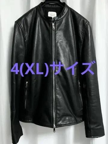 레어 4(XL) UNITED TOKYO 양가죽 램 가죽 싱글 라이더