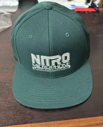 NITRO MICROPHONE UNDERGROUND 캡 그린 녹색