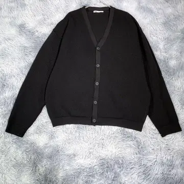 ZARA [ M ] 가디건 블랙 유니섹스 비침 있음