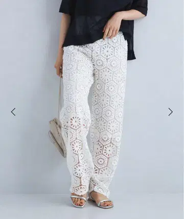 UNITED ARROWS 레이스 팬츠