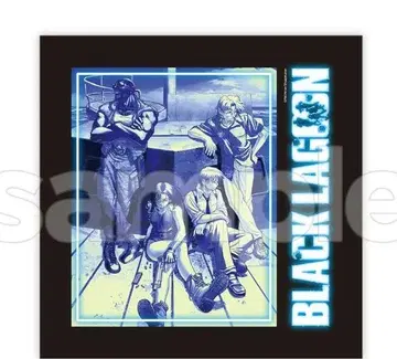 BLACK LAGOON DMM 스크래치 D상 극세사 크로스 G
